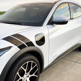 GG Wraps Blackout Overlay for 2021-23 Ford Mustang Mach-E Charging Port Door