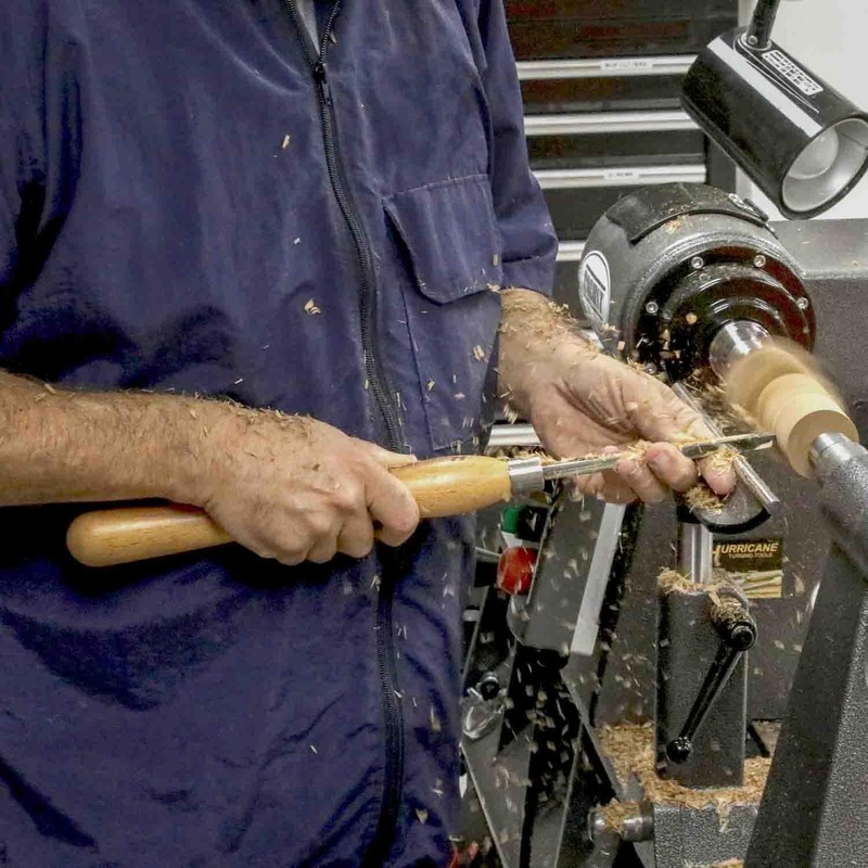 Hurricane Turning Tools, Mid-Size Carbide Tipped Rougher For Woodturning