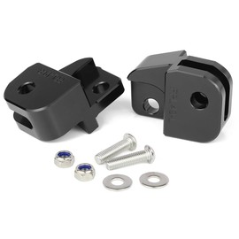 Xitomer Footpegs Lowering Kit Compatible with YZF R3 / YZF R3 ABS 2015-2025 / MT 03 2016-2024 / MT 25 2018-2024 Rider Footpeg Lowering Mounts Footrest Lowering Bracket