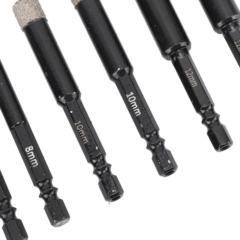 Diamond Drill Bits Set Hex Shank Diamond Hole Saw Kit