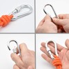 Fishing Magnetic Rope with Carabiner, 65 Feet (20 Metres) All-Purpose