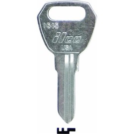 KABA ILCO 1645 Key Fulton Hitch Key Blank - U022283