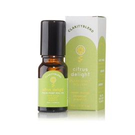 Clarity Blend Aromatherapy - Roller Ball to Uplift Your Mood - Sweet Orange, Grapefruit, Bergamot - 100% Pure and Natural Essential Oils - 10ml