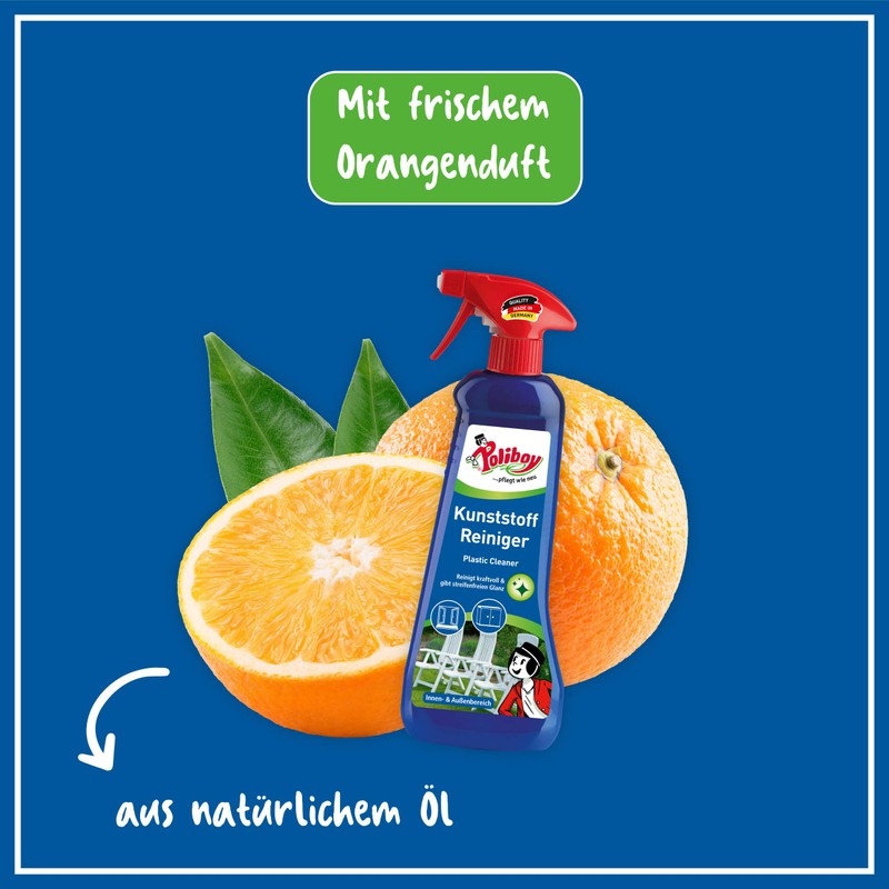 Poliboy Cleaning and Care Products for Various Surfaces in Different