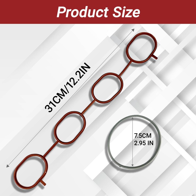 MS 97359 Engine Intake Manifold Gasket Kit Compatible with Nissan
