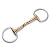 Cavalon Eggbutt Lozenge Savor Gold Snaffle Bit (4.75")