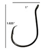 Apex Predator Heavy Duty Offset Circle Hook Bulk Pack (8/0