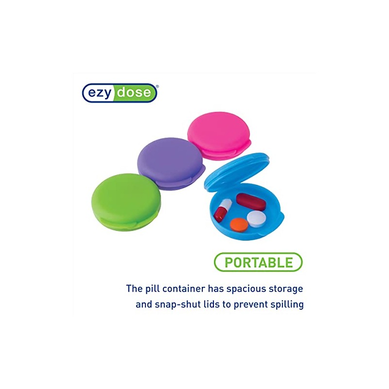 Pill Container - Ezy Dose Daily Round