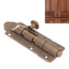 Solid Cast Brass Latch, Antique Brass Door Slide Bolt Lock