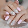 CoolNail Luxury 3D Sexy Red Rhinestones Extra Long Sharp Stiletto