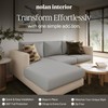 Nolan Interior Magic Sofa Cover - Wheat Chaise Couch Cover