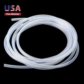 sashow Flexible Pure Silicone Tubing 0.5mm ID x 2mm OD 20ft 6.1m Length Food Grade