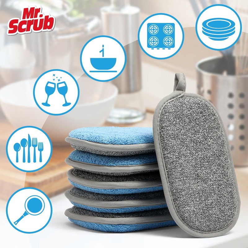 All-Purpose Sponges Kitchen, Non Scratch Dish Sponge for Washing Dishes