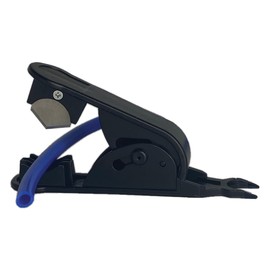 Pipe Tube Hose Cutter, Compact and Durable With Comfort Grip, Locking Lever, Stainless Steel Blade, Built-In 1/4” Removal Tool. For Reverse Osmosis, Water Filter Systems, or Other Plumbing Needs