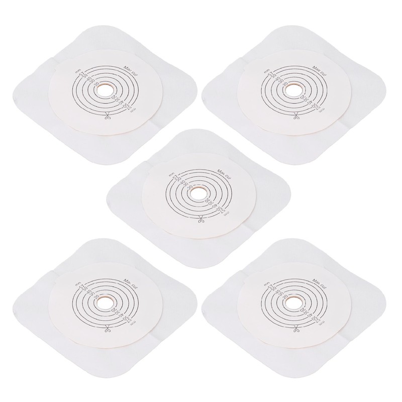5Pcs Ostomy Barrier Ring Leakage Proof Versatile Ostomy Barrier Extender