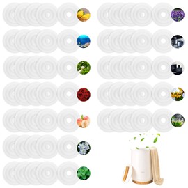 sbeovri 12 Flavors 48 Pcs Replacement Fragrance Disc for Towel Warmer Bucket Fragrance Scented Pads Aroma Tablets