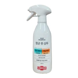 Aekyung 804IPJ51 Labsin Antibacterial Exfoliating Foot Shampoo 410ml / 애경 804IPJ51 랩신 항균 각질 케어 풋 샴푸 410ml