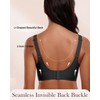 HORISUN Wireless Push Up Bras Comfortable Seamless Supportive Bras Full