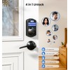 Veise Fingerprint Door Lock, Keyless Entry, Auto Lock, Electronic Keypad