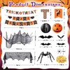 Halloween Decorations Indoor Party Bundle - Happy Halloween & Trick