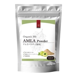 Amra Powder, Edible Ayurvedic Beauty and Health Fruit, 5.3 oz (150 g), Organic Me (1 Bag)