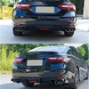 Ombialo Rear Lip Bumper Diffuser Compatible with Toyota Camry 2018-2022