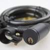 Stahlex Bicycle Lock 120 cm with 2 Keys and Holder