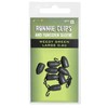 ESP Ronnie Clips And Tungsten Sleeve Weedy Green Qty 8