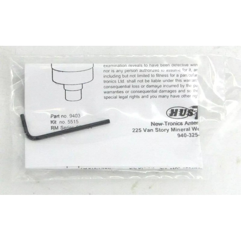Universal Hustler RM-40 Resonator Antenna 40 Meter Vertical Antenna For