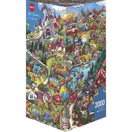Heye Go Camping 2000 Piece Jigsaw Puzzle