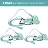 DWCHECK 3 Pack Oxygen Mask for Face Adult with 7