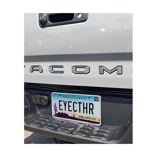 EyeCatcher PRO Premium Tailgate Letter Inserts Compatible with 2016-2023 Toy