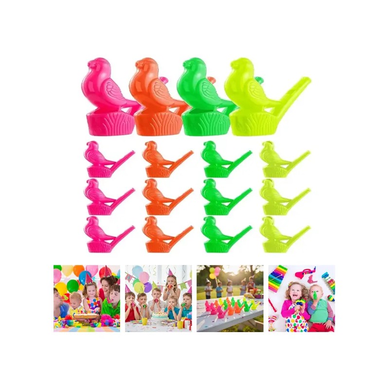 12 Silbato De Agua Para Pájaros Silbato Fiesta Para Niños