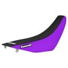 Enjoy Mfg 1994-1998 Kawasaki KX125/250 gripper seat cover PURPLE/BLACK standard