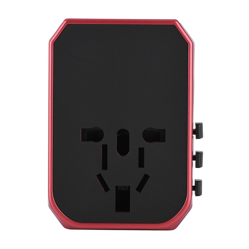Universal Travel Adapter Plug 4 USB Ports Type C Sockets