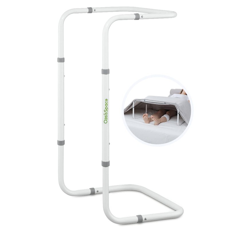 OasisSpace Blanket Lifter for Feet - Bed Cradle for Feet,