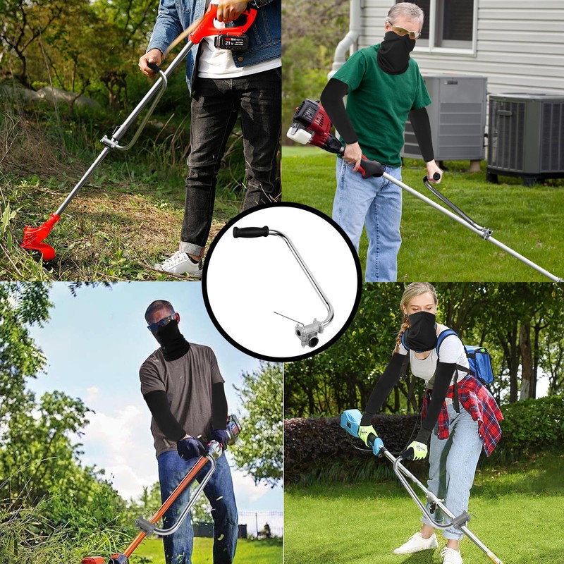 String Trimmer Handle, Weed Eater Handle Extension Handle Ergonomic Trimmer