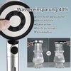 Nafall Hochdruck Duschkopf mit Filter, Filter duschkopf wassersparend mit 5