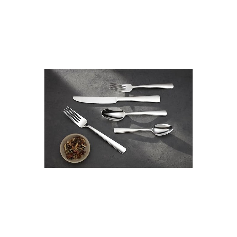 Oneida Aptitude Everyday Flatware Salad Forks, Set of 6, 18/0