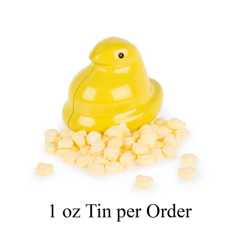 Peeps Chick Shaped 1 oz Hard Candy Tin