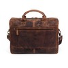 Leather briefcase 16 Inch Laptop Messenger Bags for Men and