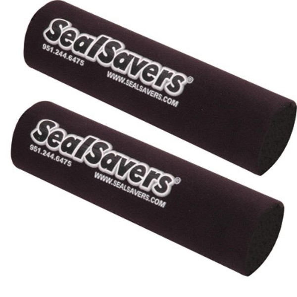 Seal Savers Fork Covers 44-50mm Fork Tube, Short Black for