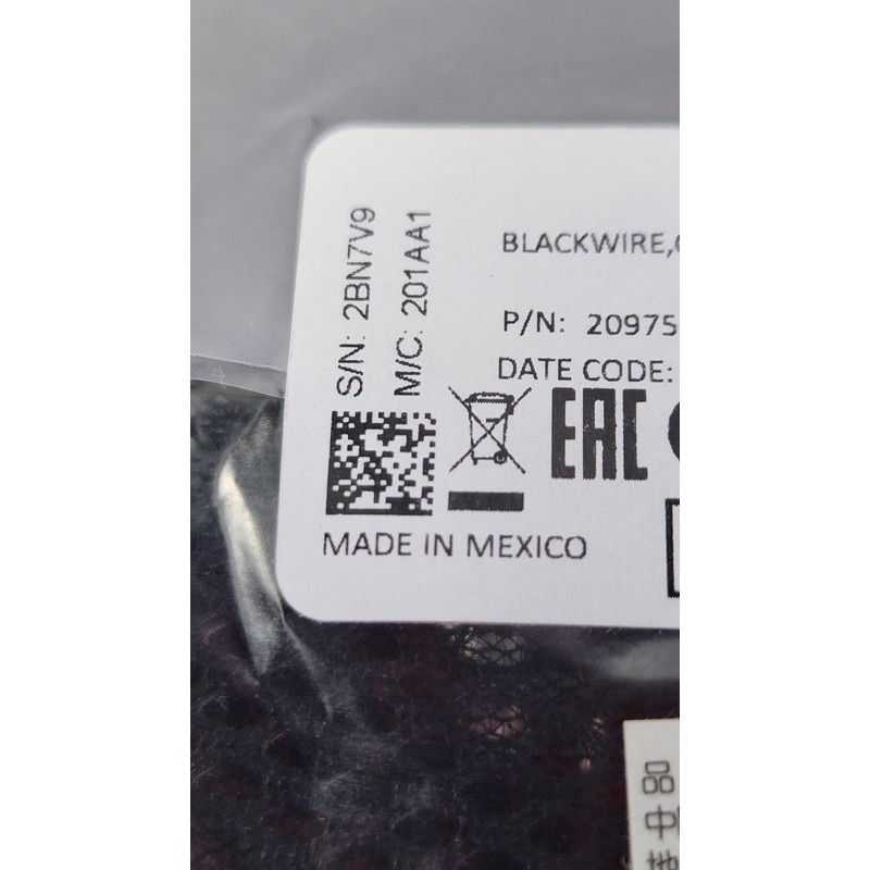 Plantronics Corded PC Headset (209750-101) w/ Case - USB-C, Black,