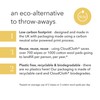 CloudCloth® Soft & Gentle Dual Sided Organic Cotton Face Cloths