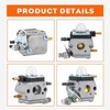 Hipa C1U-K54A Carburetor for Mantis Tiller 7225 7222M 7222 All-in-ONE