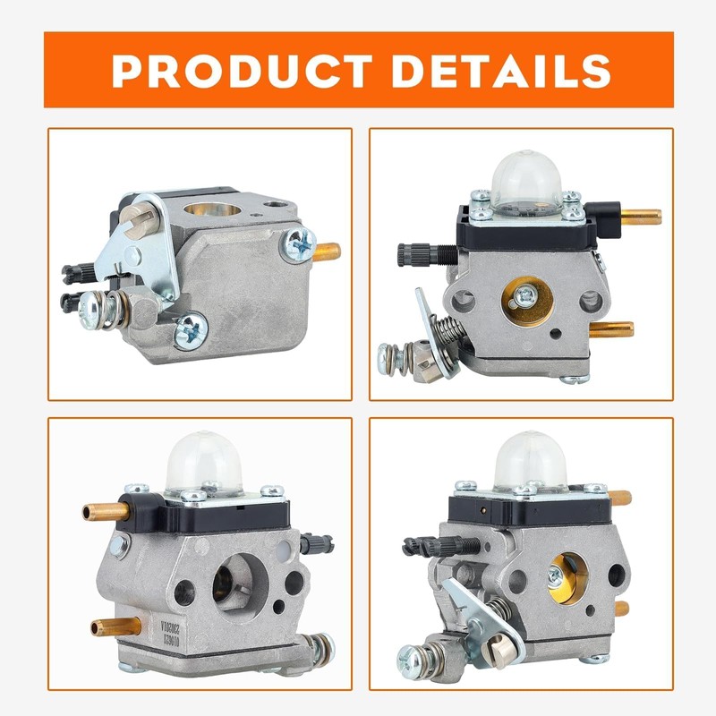 Hipa C1U-K54A Carburetor for Mantis Tiller 7225 7222M 7222 All-in-ONE