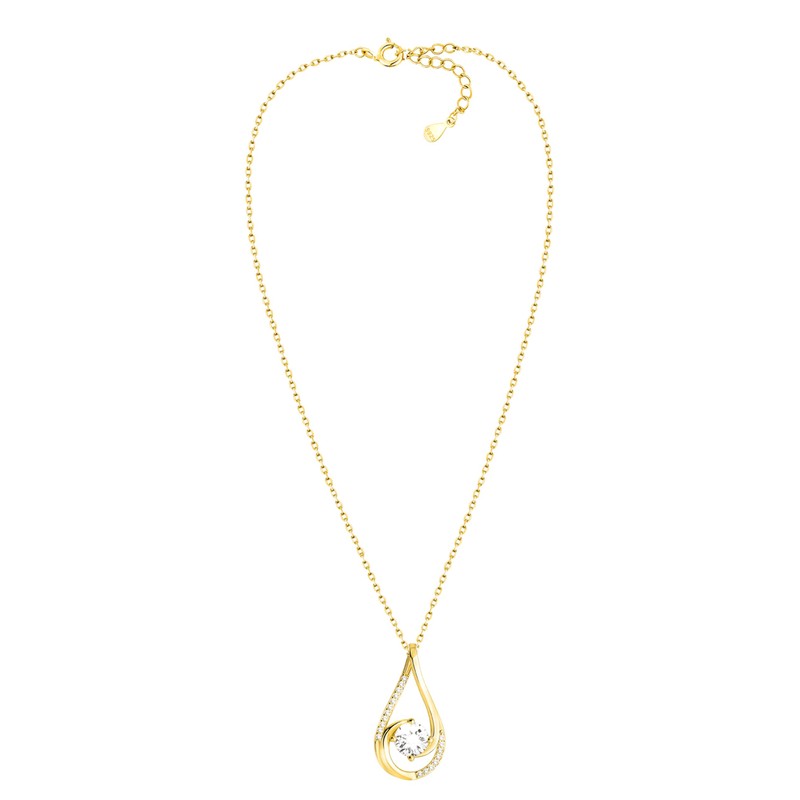 Sofia Milani - Women's Necklace 925 Silver with Zirconia Stones