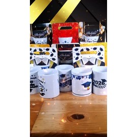 Taza Graduación Graduados 2026 Con Blister Para Regalo                                                                                                
