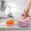 Vegetable Cutter with Container, 12 in 1 Multifunctional Vegetable Slicer,