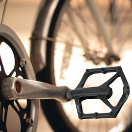 Mountain Bikes Pedals | 1 Pair Aluminum Alloy Rust-Resistant Bicycles Pedals,Easy Installation Cycling Supplies, Hollow Design Ergonomic Bicycles Accessories for Bikes, Scooters